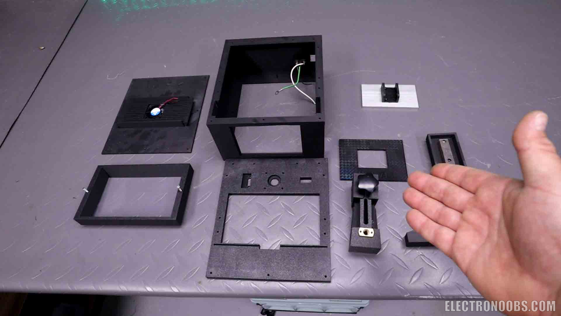 MSLA homemade printer part list